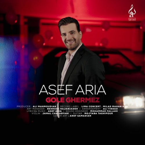 دانلود آهنگ Gole Ghermez از Asef Aria